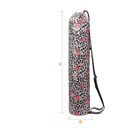 Mochila de yoga en lona estampada - Image 13