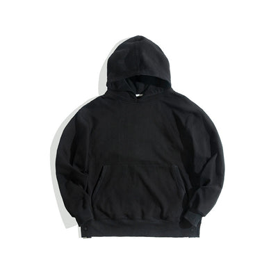 Sudadera Oversize Retro con Capucha y Abertura en Dobladillo - Image 10