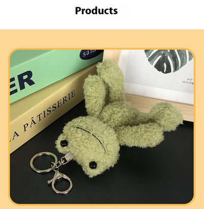 Llavero Peluche Rana Adorable para Mochila Escolar - Image 7