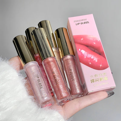 Brillo Labial Hidratante Espejo Líquido con Efecto Flash