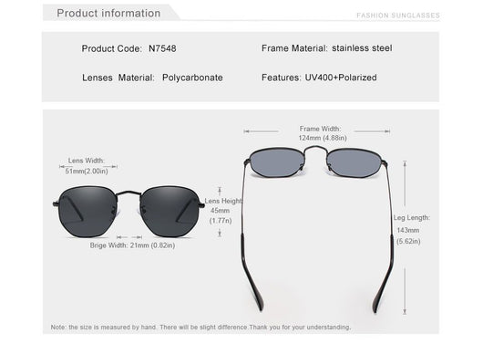 Gafas de Sol Retro Clásicas para Hombre - Estilo Vintage - Image 9