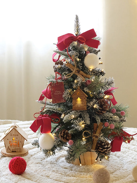 Escritorio Decorativo con Luces LED para Navidad - Diseño DIY Moderno - Image 8