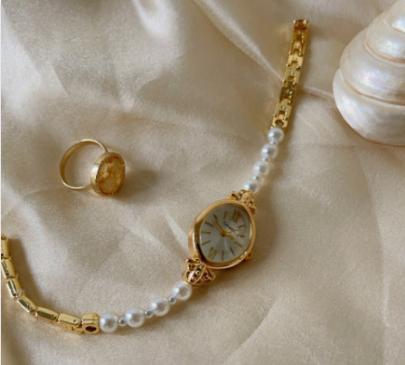 Reloj Pulsera Perla Lujo Minimalista para Mujer - Image 4