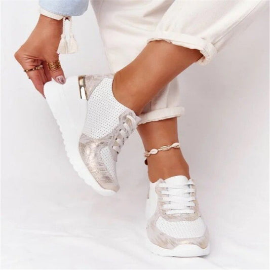 Zapatos Deportivos Plataforma Dad Shoes Talla Grande Mujer - Image 2