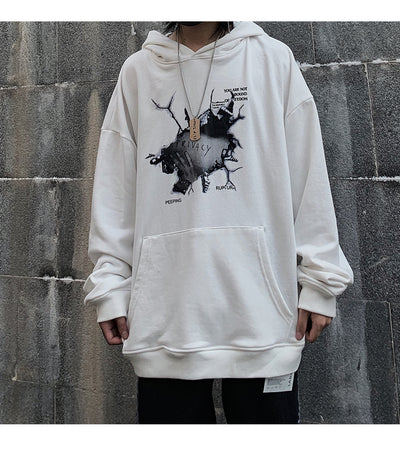 Sudadera con capucha de algodón suave y relajada - Image 17