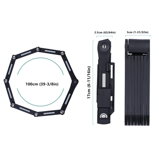 Candado de Cadena Plegable Universal - Seguridad Portátil - Image 9