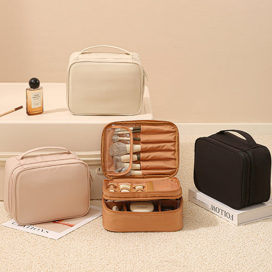 Bolsa de Maquillaje Oxford con Divisores Portátil - Image 4