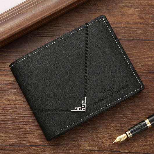 Billetera Corta para Hombre con Diseño Texturizado y Múltiples Compartimentos - Image 3