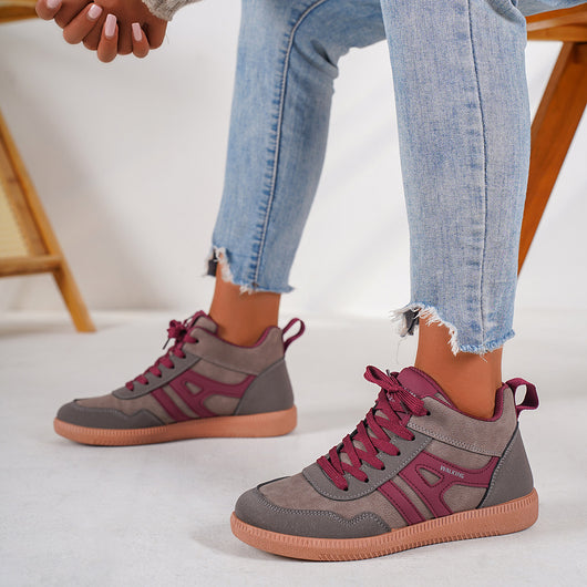 Zapatillas Skate Mujer Cómodas Respirable Suela Blanda Punta Redonda - Image 5
