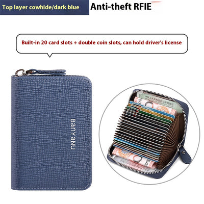 Cartera Minimalista de Cuero para Mujer - Organizador Compacto - Image 13
