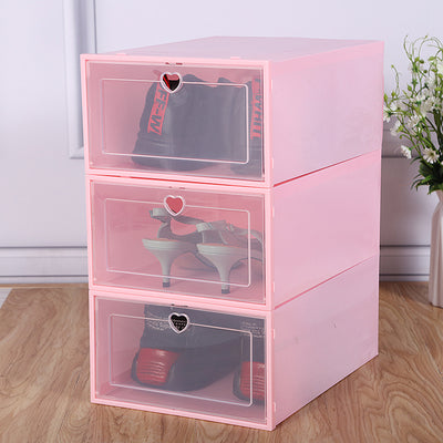 Cajas Organizadoras Transparentes Apilables para Zapatos - Image 3