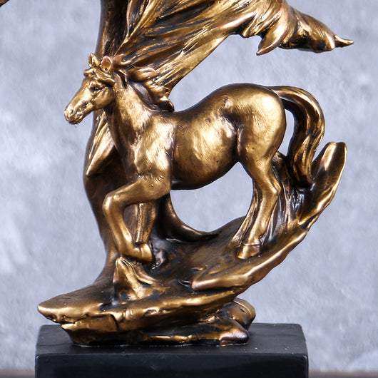 Escultura de Caballo de Bronce para Decoración del Hogar - Image 7