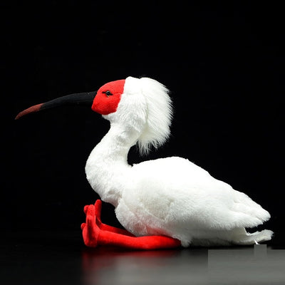Peluche Ibis Rojo Chino - Juguete de Simulación Realista - Image 7