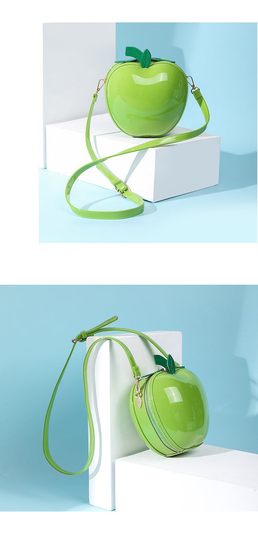 Bolsa Portátil con Diseño de Manzana para Teléfono y Maquillaje - Image 15