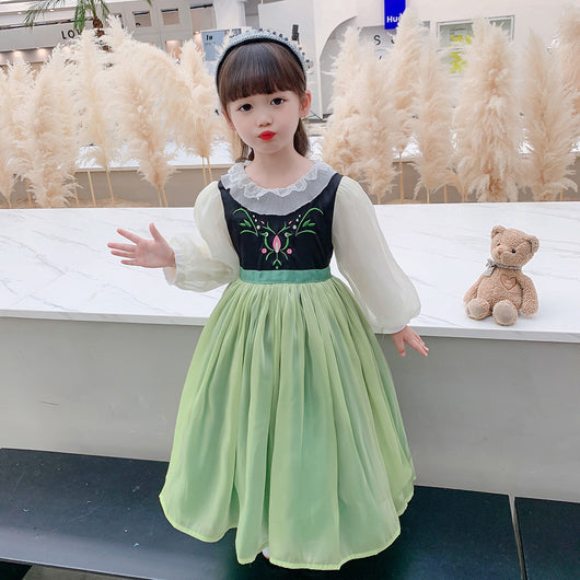 Vestido Largo de Manga Larga para Halloween Niñas - Image 10