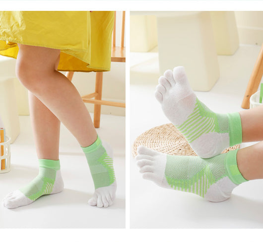 5 Pares de Calcetines Deportivos con Dedos Separados para Mujer - Malla Transpirable - Image 15