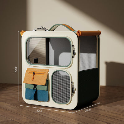 Transportín para Gatos Tipo Mochila con Capacidad Ampliada - Image 8