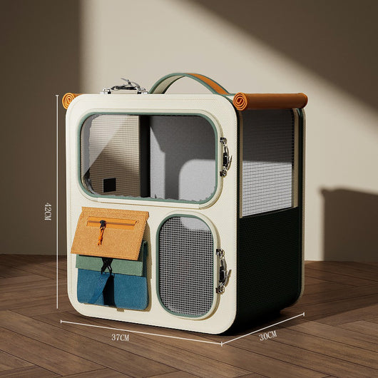 Transportín para Gatos Tipo Mochila con Capacidad Ampliada - Image 8