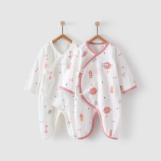 Pijama Enterizo Bebé Algodón Cuatro Estaciones - Romper Recién Nacido Otoño - Image 14