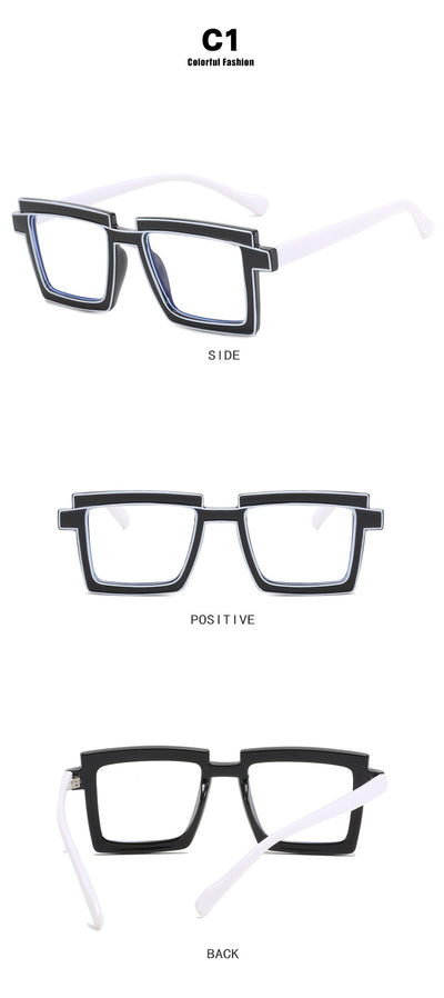 Gafas Cuadradas Anti Luz Azul TR90 - Protección Visual Moderna - Image 15