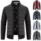 Cardigan Sweater para Hombre con Cuello de Solapa