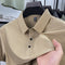 Playera Polo Hombre Jacquard Cuadros Transpirable Verano