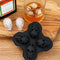 Molde de Hielo 3D Calavera de Silicona - Multiusos para Postres, Velas y Chocolate
