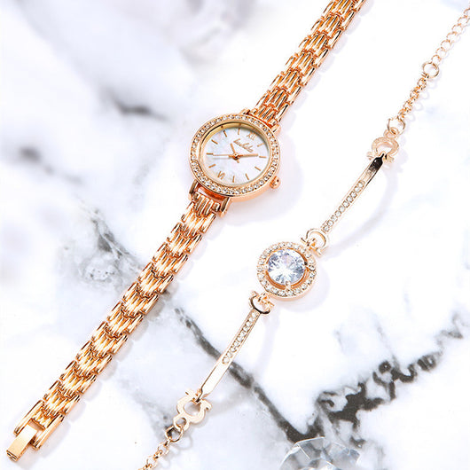 Reloj de Moda para Mujer Cuarzo con Estuche de Regalo - Image 7