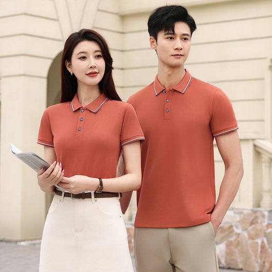 Polo de Trabajo Solona con Efecto Frío y Combinación de Colores