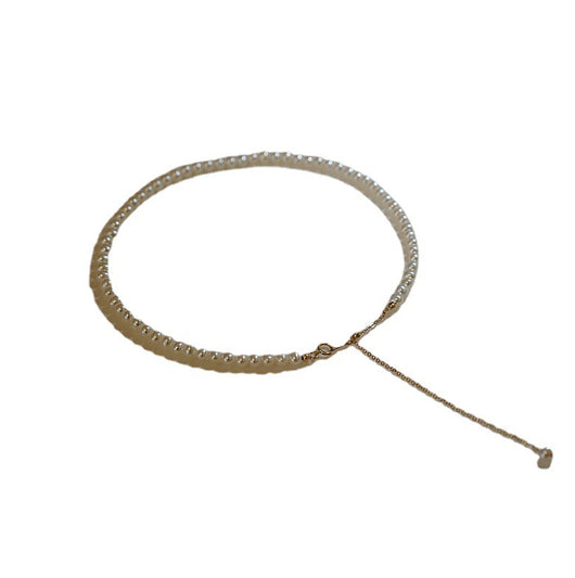 Collar de Perla Natural con Plata de Ley Hecho a Mano - Image 5