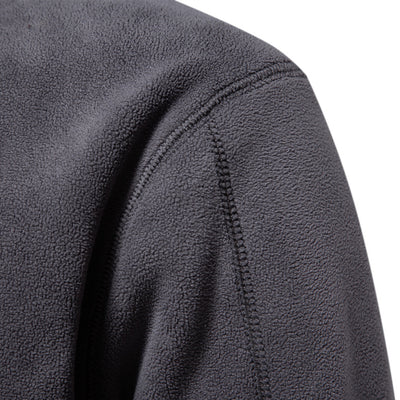 Suéter de Cuello Alto con Cierre Medio para Hombre - Otoño e Invierno - Image 2