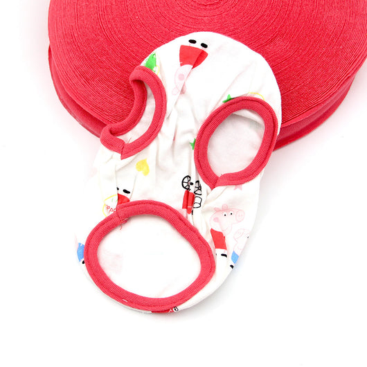 Chaleco Fino de Algodón Estampado para Mascotas - Colores Pastel Primavera Verano - Image 16
