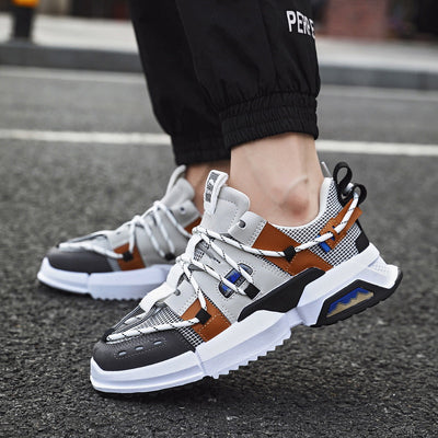 Zapatillas Deportivas Hombre Malla Transpirable con Suela Gruesa Confort - Image 12