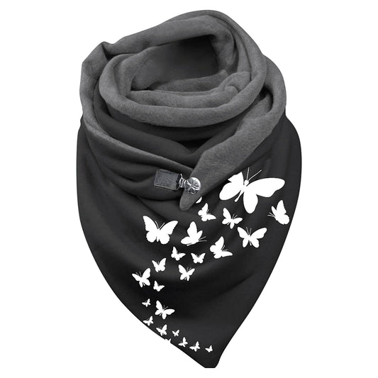 Babero Largo con Botones - Diseño Mariposa, Diente de León, Águila y Búho