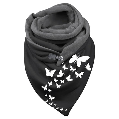 Babero Largo con Botones - Diseño Mariposa, Diente de León, Águila y Búho