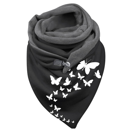 Babero Largo con Botones - Diseño Mariposa, Diente de León, Águila y Búho