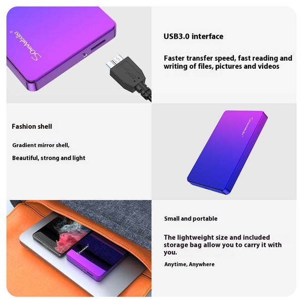 Disco Duro Externo 1TB - Almacenamiento Portátil de Alta Capacidad