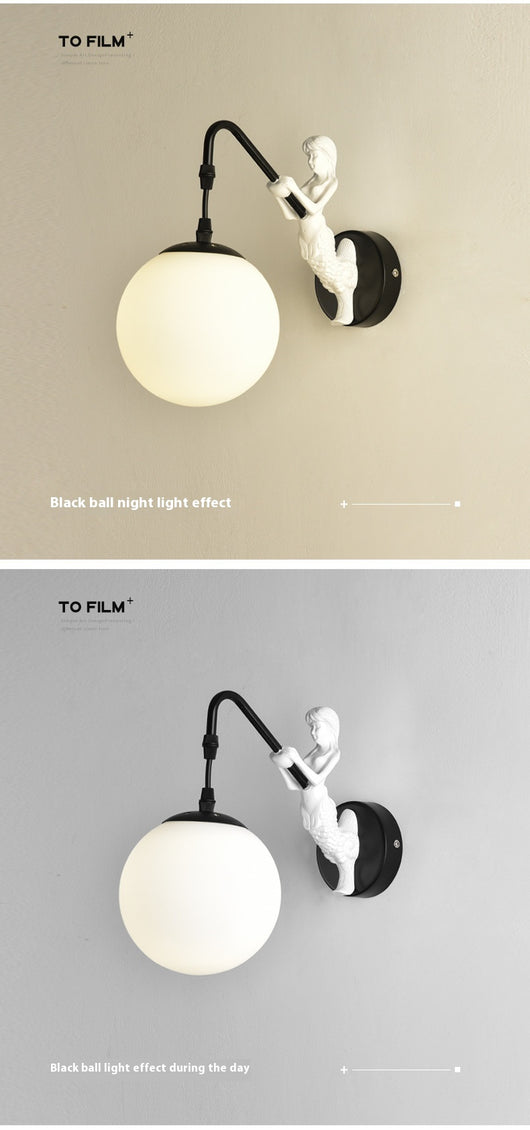 Lámpara de Pared Retro Europea para Dormitorio y Pasillo - Image 10
