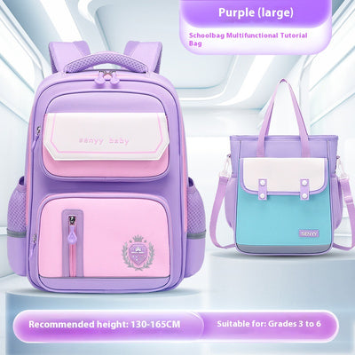 Mochila Escolar Ergonómica con Protección de Columna y Tela Impermeable - Image 30