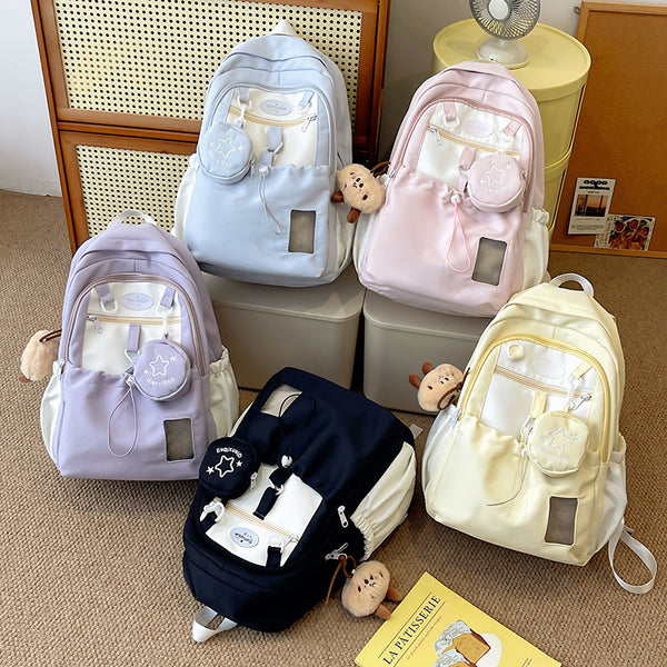 Mochila Escolar para Niñas de Estilo Coreano