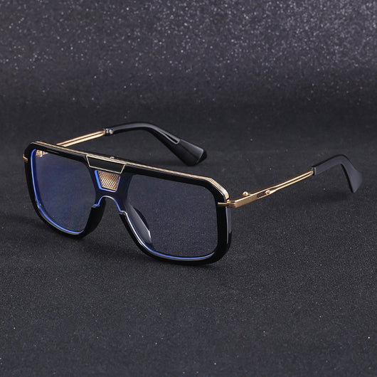 Gafas de Sol Retro Cuadradas Unisex - Marco Grande Europeo - Image 11