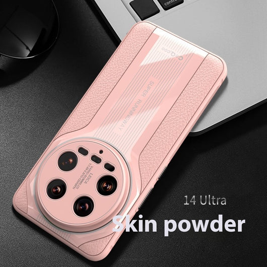 Funda Protectora de Porcelana con Patrón de Cuero - Resistente a Caídas - Image 8