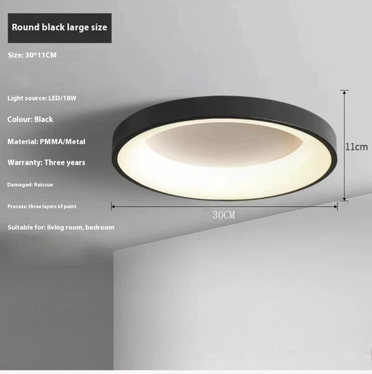 Lámpara de Techo Redonda Moderna para Dormitorio y Sala de Estar - Image 15