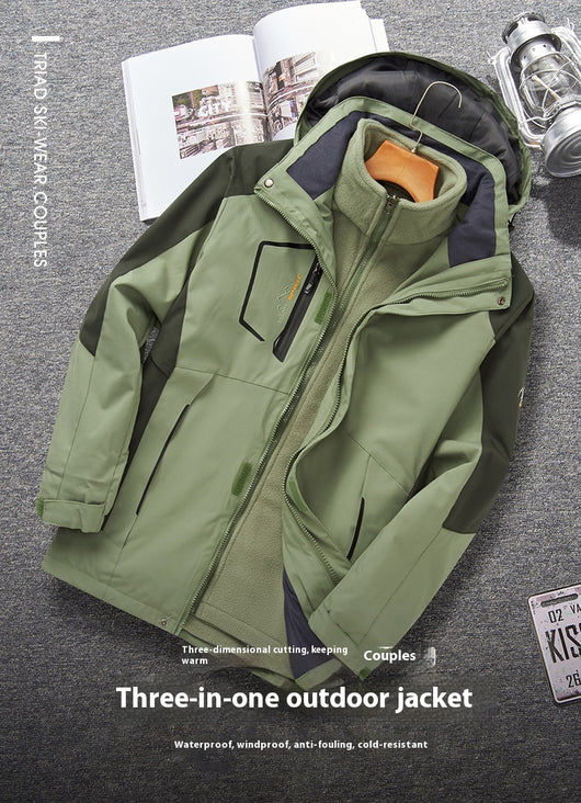 Chaqueta Shell 3 en 1 Desmontable - Set de Dos Piezas - Image 33