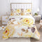 Juego de Cama Nordic Primavera Funda Nórdica Hojas Verdes