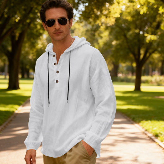 Camisa Playera Transpirable con Capucha para Hombre - Image 42
