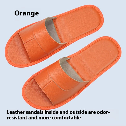 Sandalias de Cuero Premium con Suela Antideslizante para Casa - Image 11