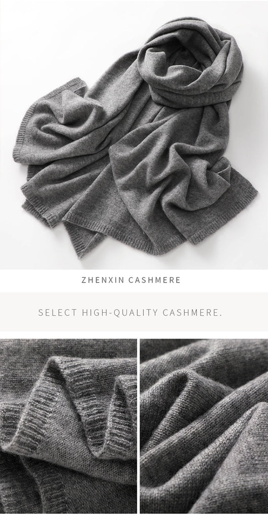 Bufanda de Cachemira Pura para Mujer - Abrigo Cálido y Elegante - Image 24
