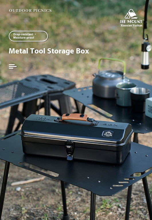 Caja de Herramientas para Camping Outdoor con Compartimentos y Stickers - Image 26