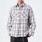 Camisa Abrigo Cuadros Versátil para Hombre y Mujer